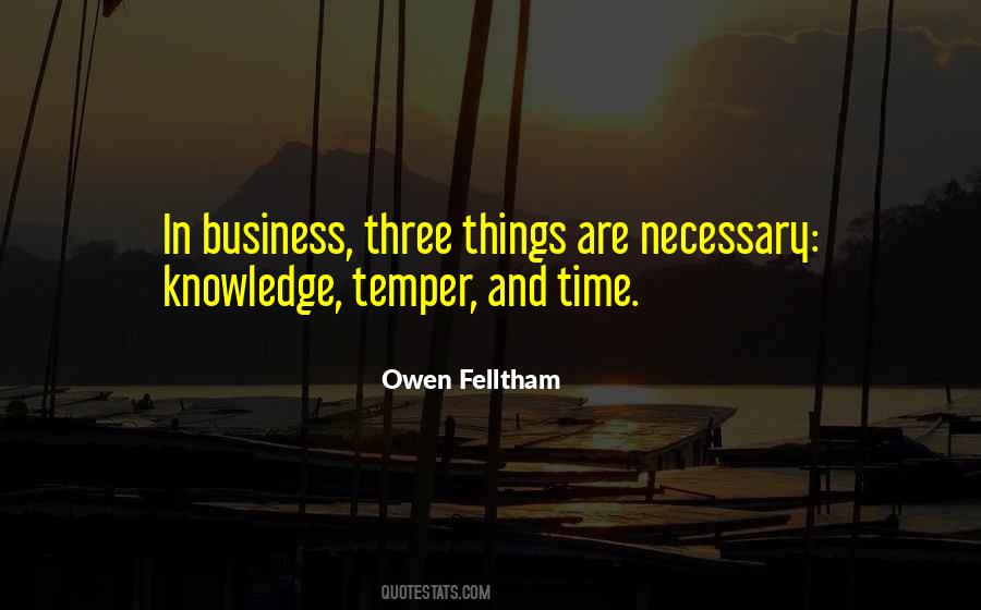 Business Knowledge Quotes #902053