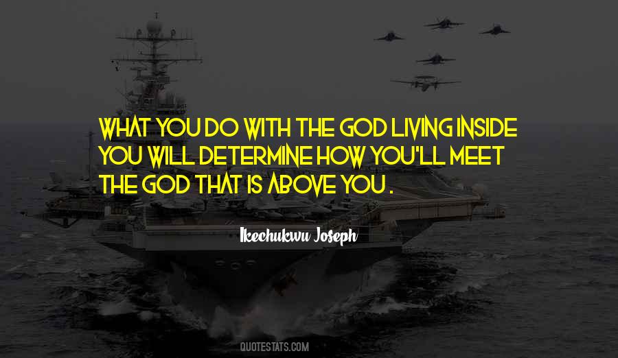 Meet God Quotes #908917