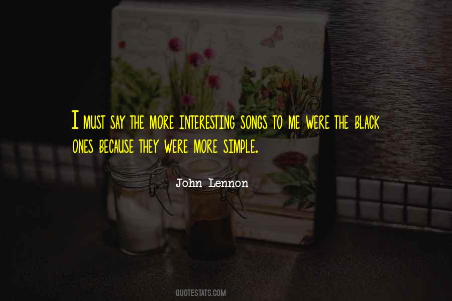 Simple Song Quotes #1073897