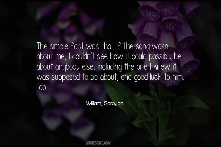 Simple Song Quotes #38320
