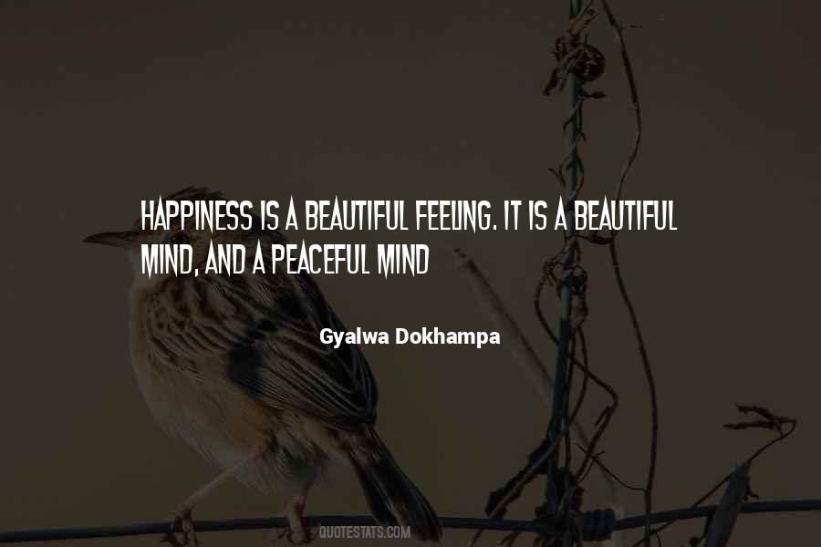 Peaceful Feeling Quotes #1624519