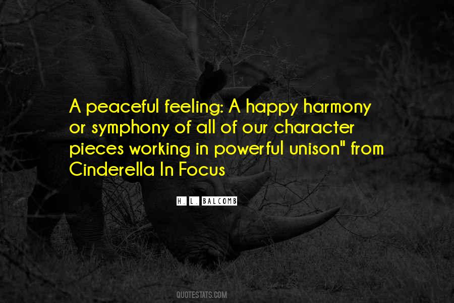 Peaceful Feeling Quotes #853292