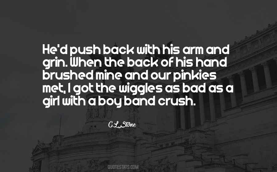 Boy Crush Quotes #1645719