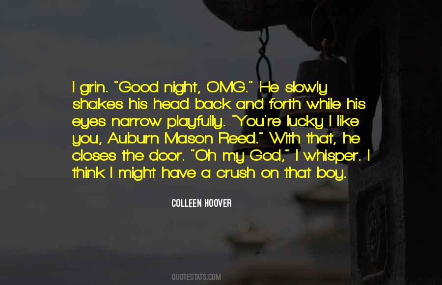 Boy Crush Quotes #1709684