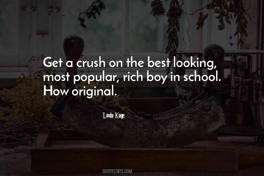 Boy Crush Quotes #278999