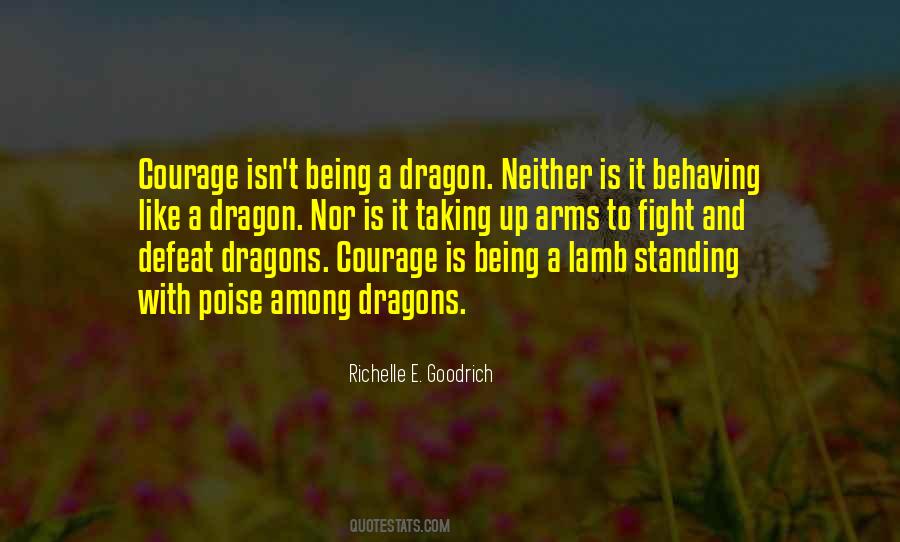 Courage Fight Quotes #25417