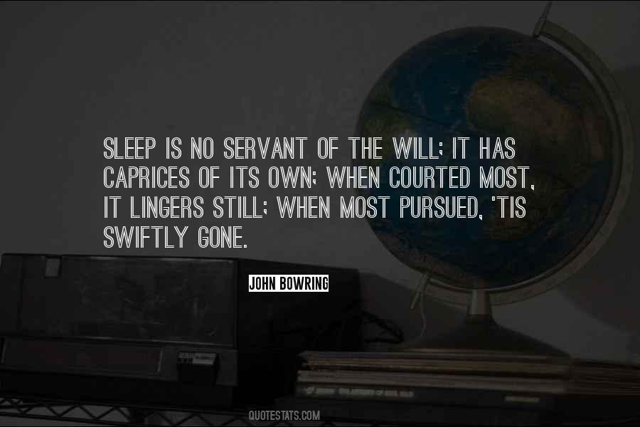 Sleep Gone Quotes #1160296