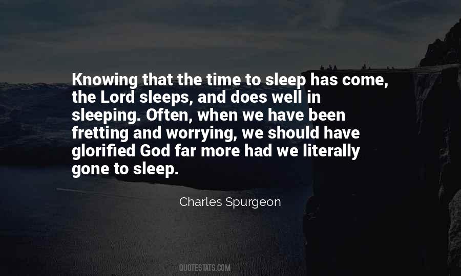 Sleep Gone Quotes #1250698