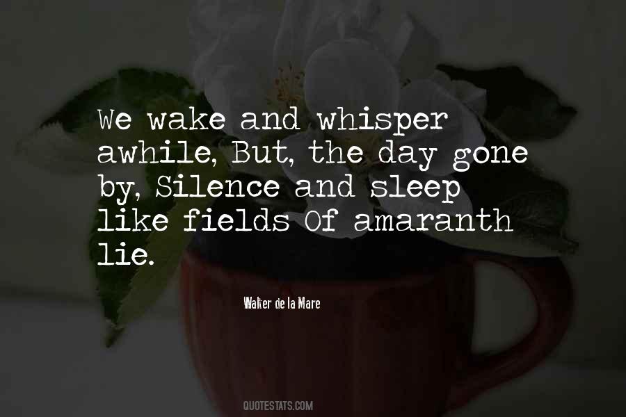 Sleep Gone Quotes #607382