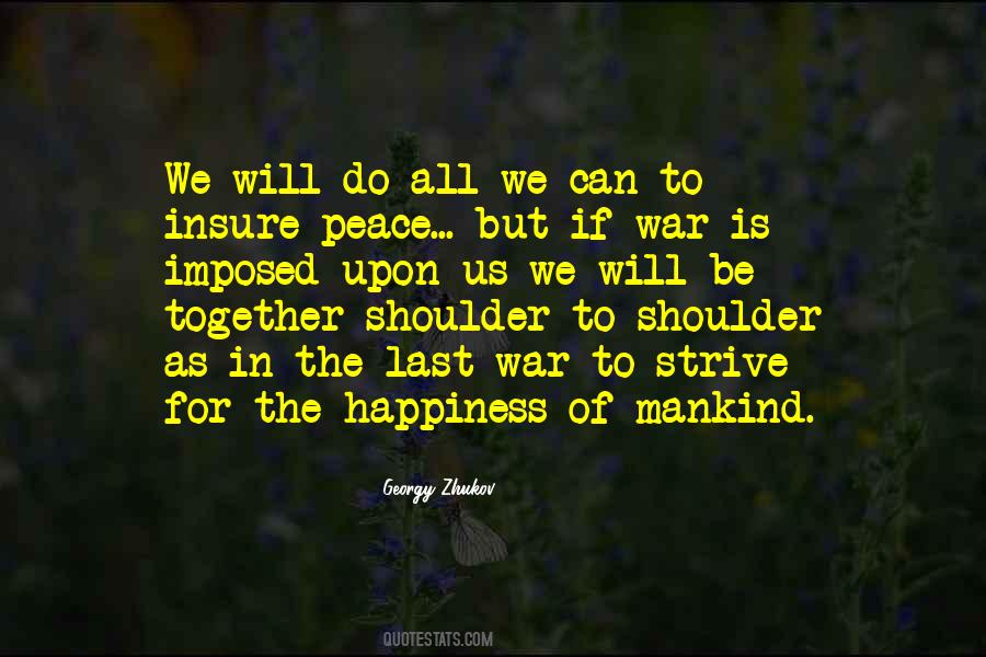 War Is Upon Us Quotes #1081093