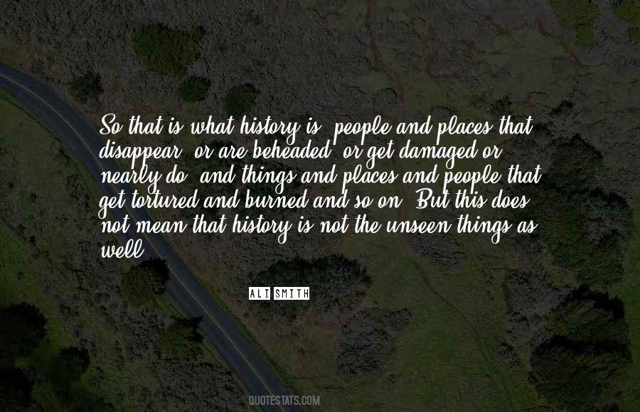 Quotes About What History Is #1262341