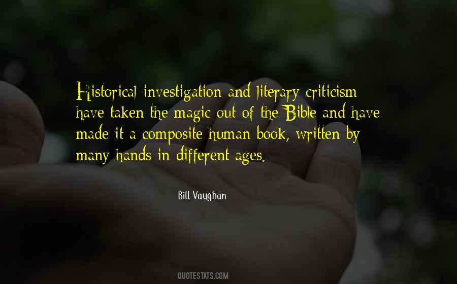 Bible Criticism Quotes #266084
