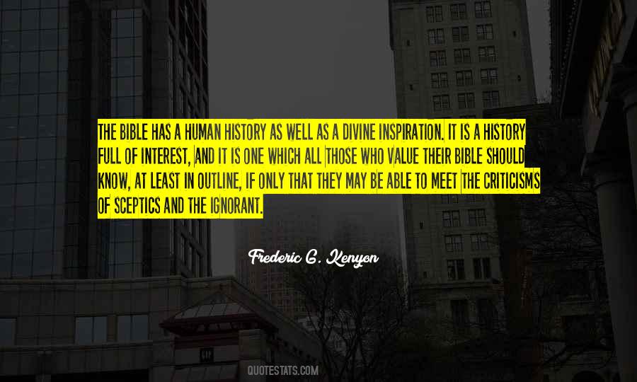 Bible Criticism Quotes #438388