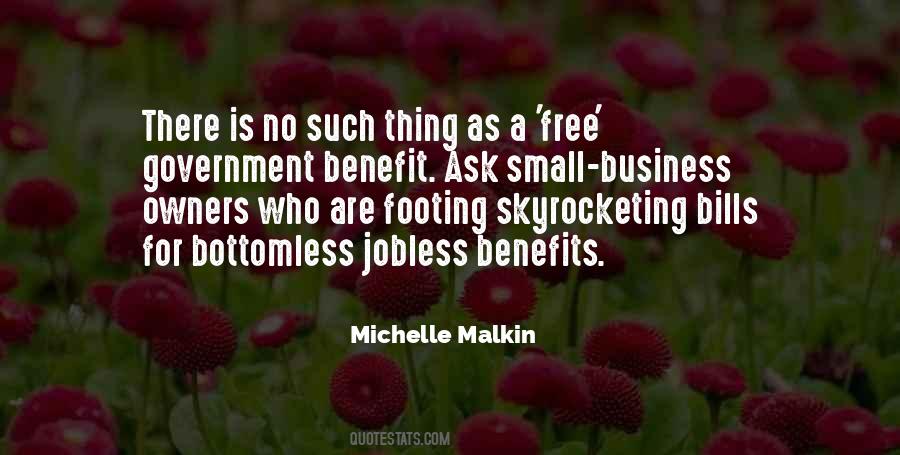 No Benefits Quotes #199265