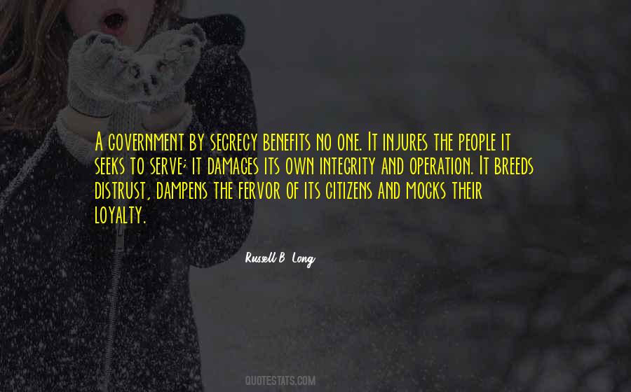 No Benefits Quotes #575348