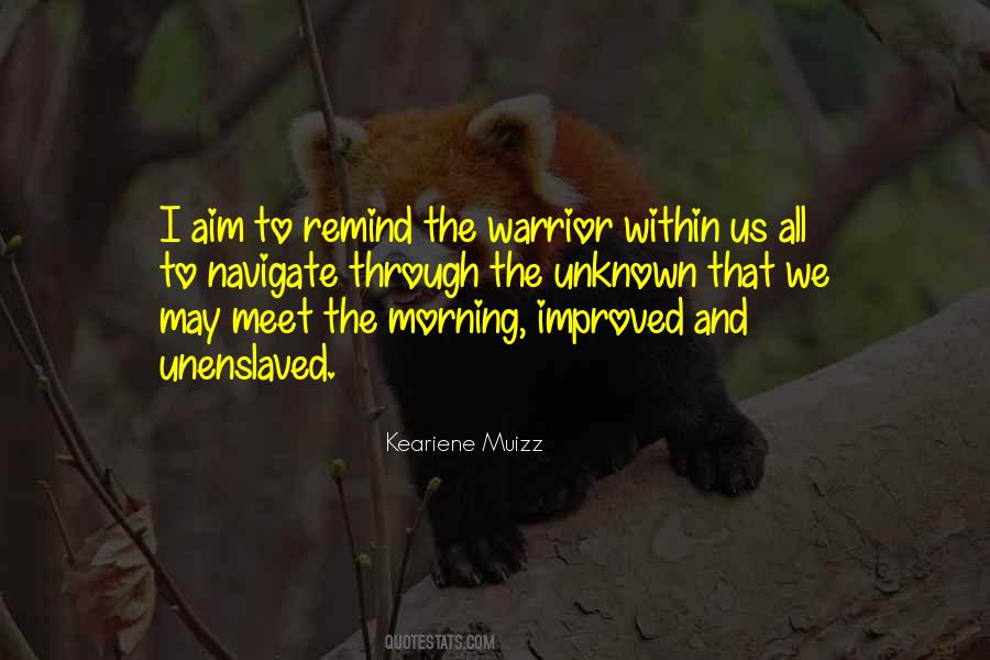Warrior Within Quotes #752162