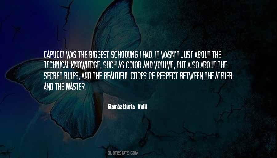 Respect Knowledge Quotes #682080
