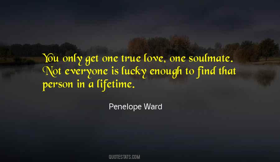 One Soulmate Quotes #795005