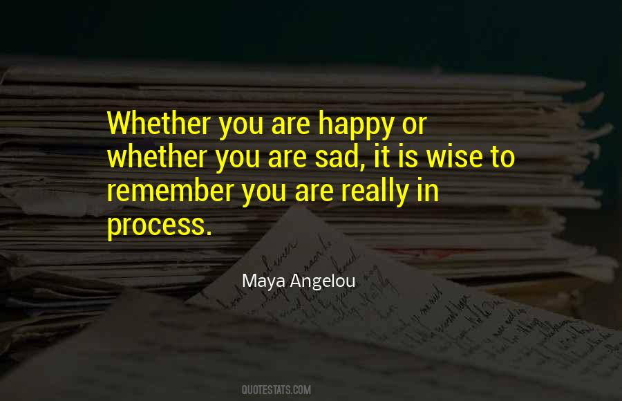 Sad And Wise Quotes #1358240