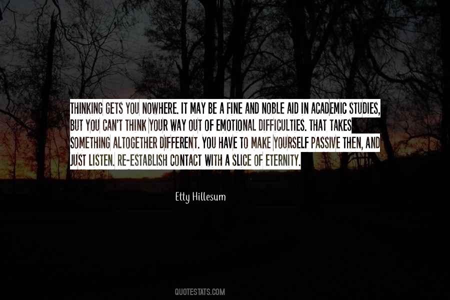 Just Think Of Yourself Quotes #1405598