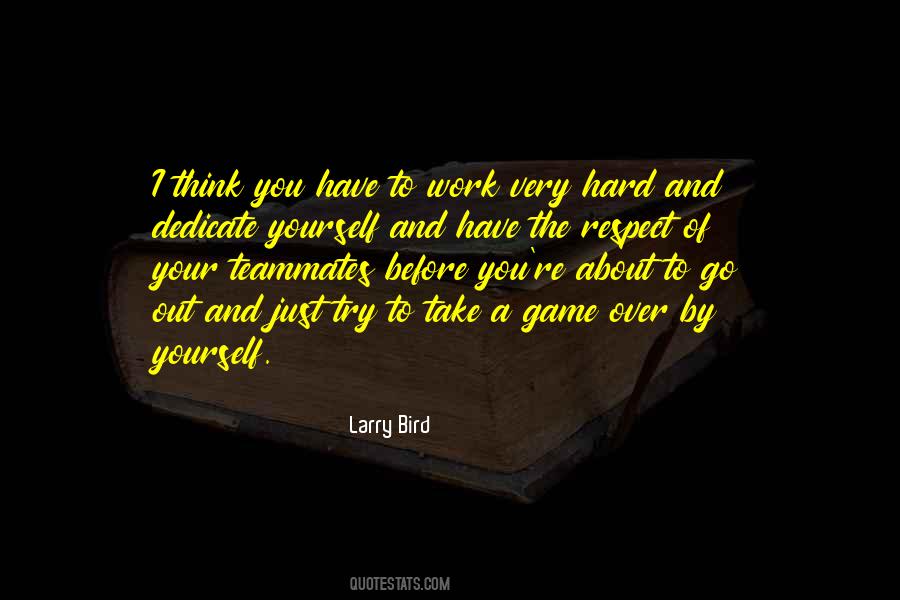Just Think Of Yourself Quotes #1730573