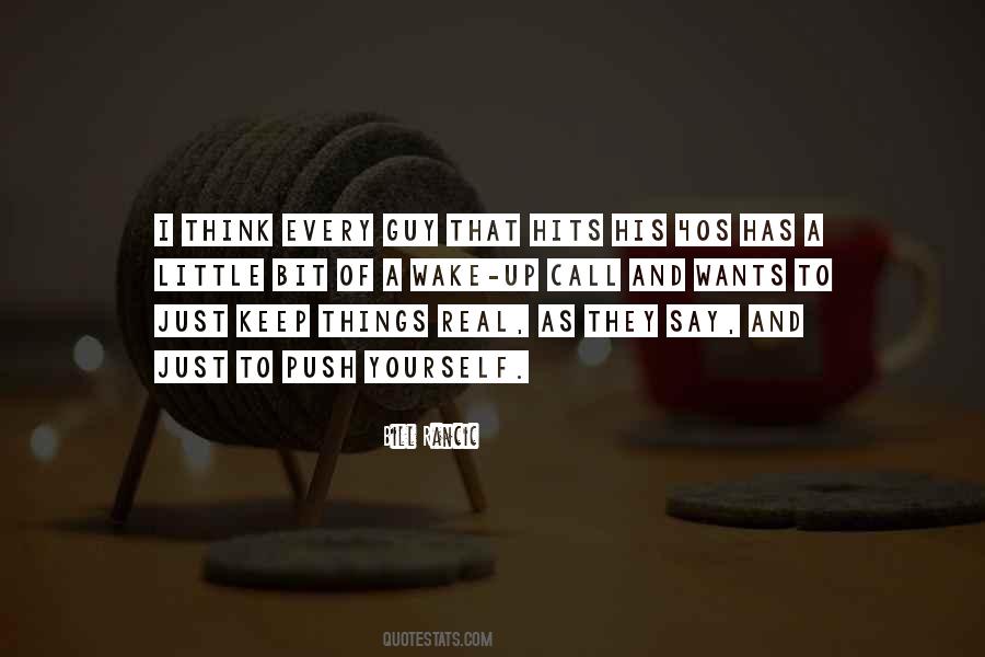 Just Think Of Yourself Quotes #933704