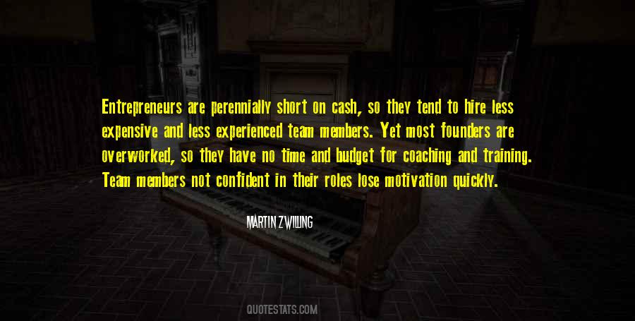 Short Training Quotes #137973