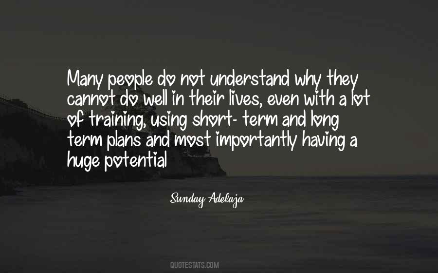 Short Training Quotes #1636680