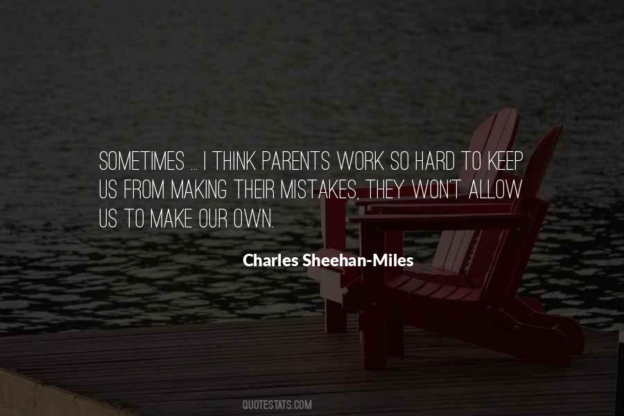 Parents Hard Work Quotes #1015199