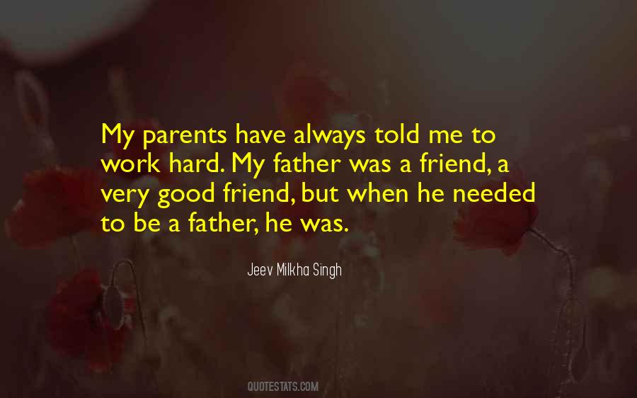 Parents Hard Work Quotes #1212038