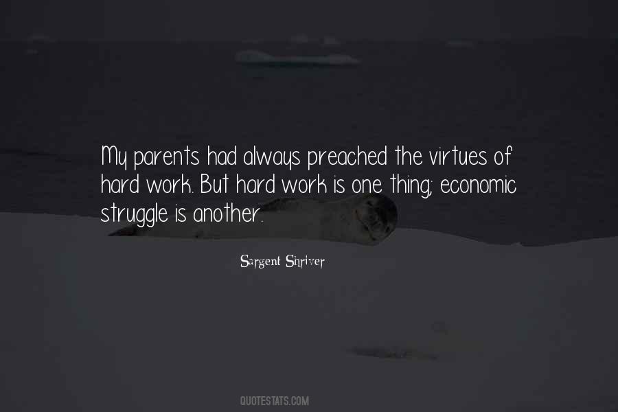 Parents Hard Work Quotes #1602631