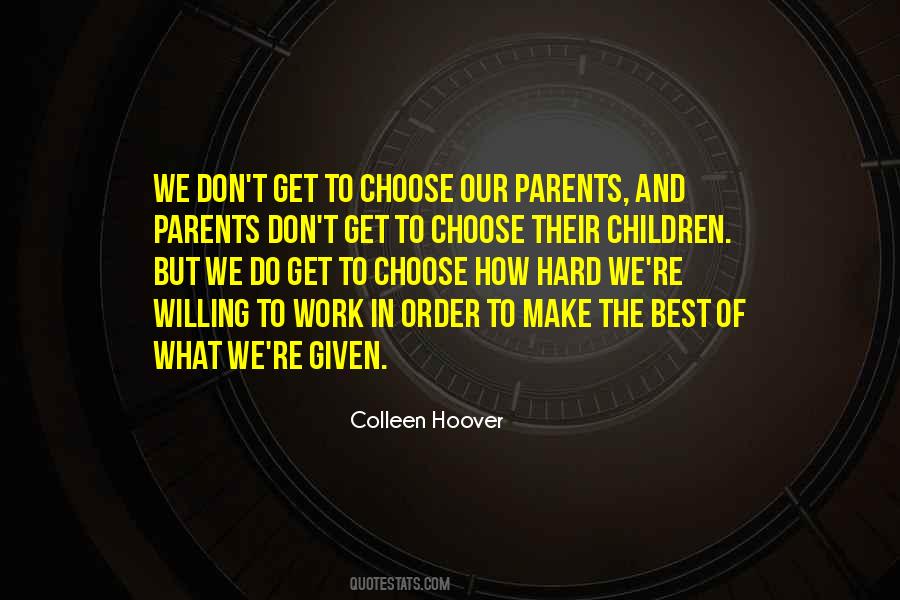 Parents Hard Work Quotes #180066