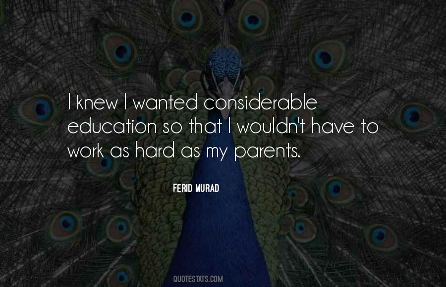 Parents Hard Work Quotes #28669