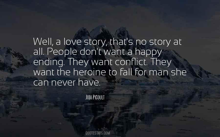 Love Story Ending Quotes #1869776