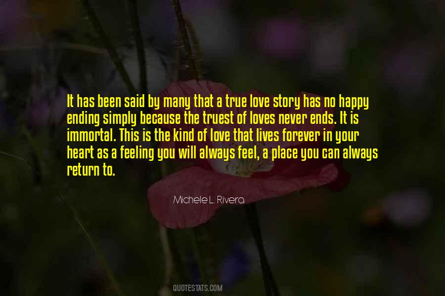 Love Story Ending Quotes #72769