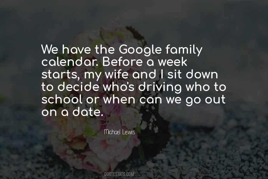 School Calendar Quotes #756289