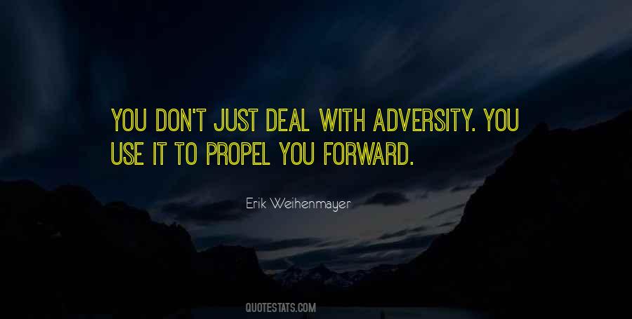 Propel Yourself Forward Quotes #62431
