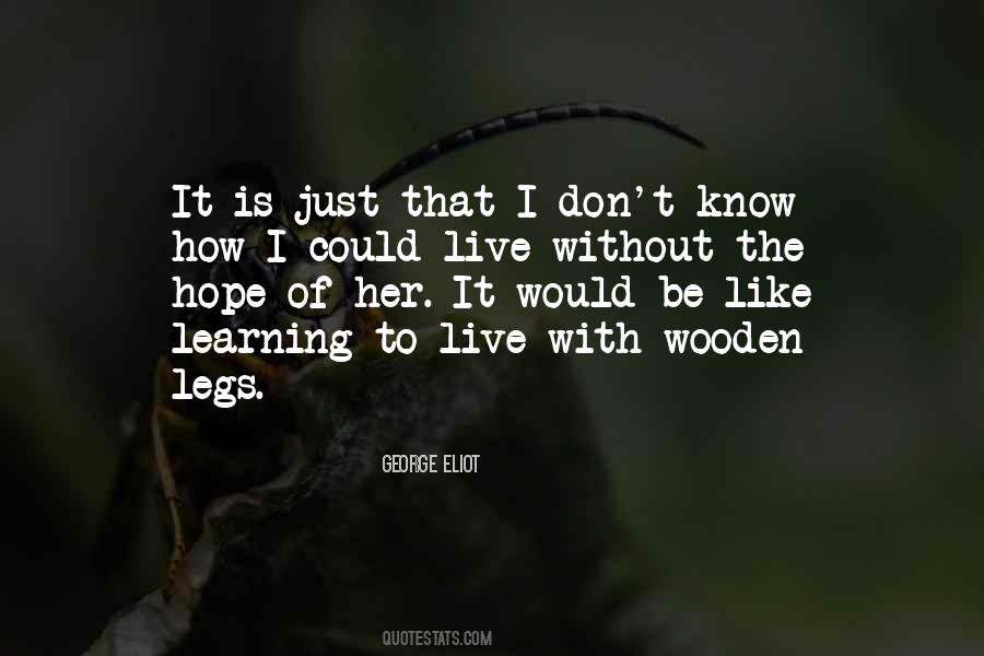 Learning Hope Quotes #1242827