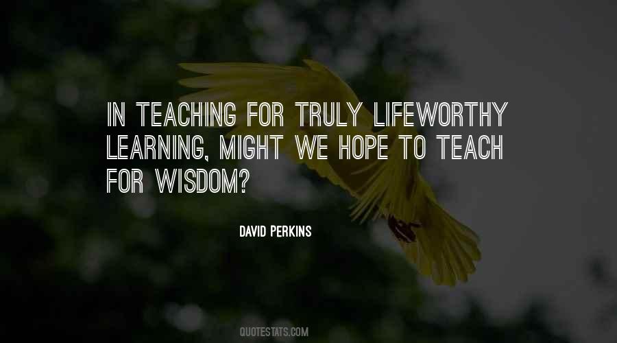 Learning Hope Quotes #461155