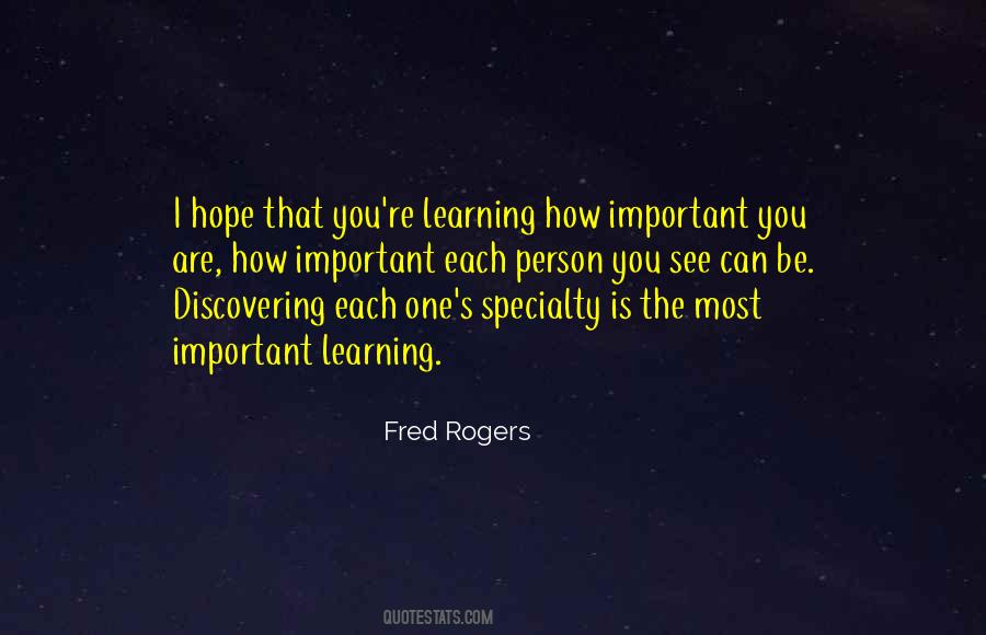Learning Hope Quotes #864248