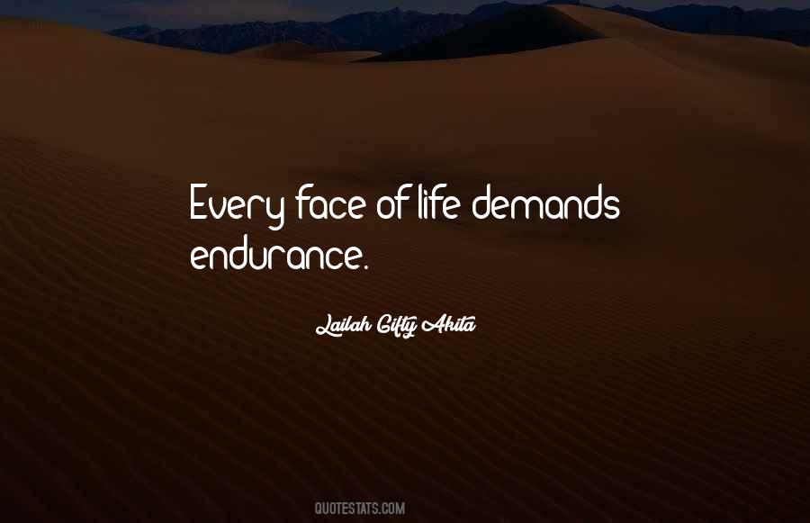 Quotes About Life Endurance #1824544
