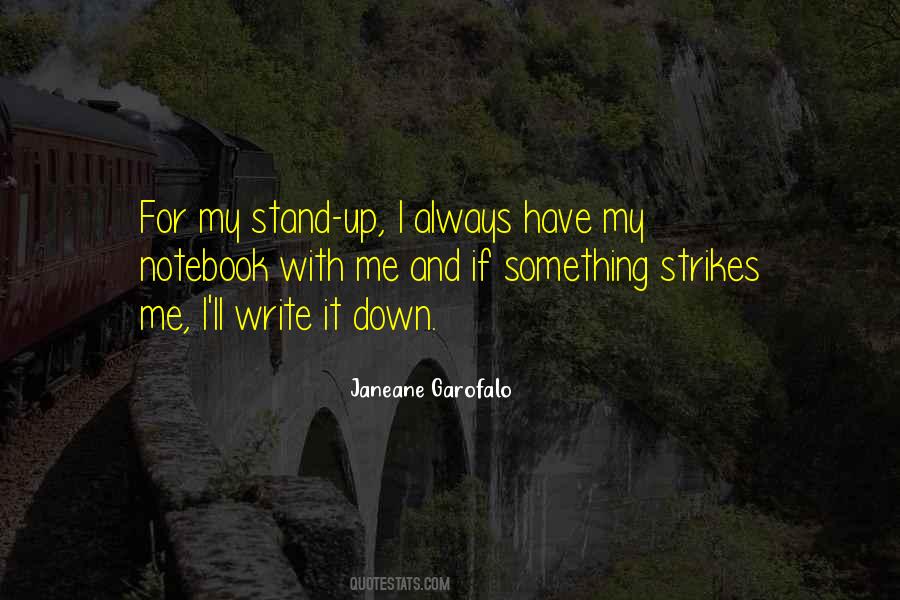 Stand Up For Something Quotes #1419466