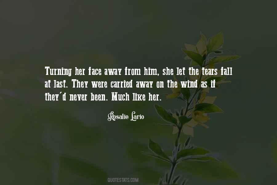 Let The Tears Fall Quotes #1288016
