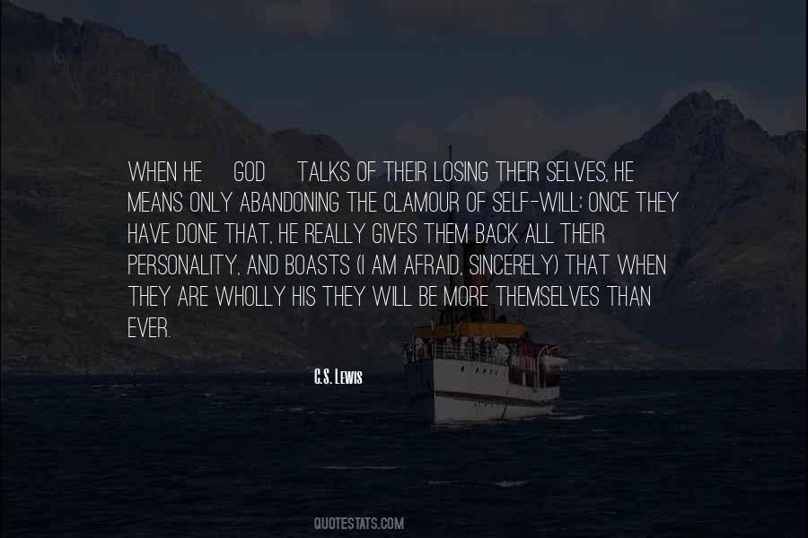 His Will Be Done Quotes #486238
