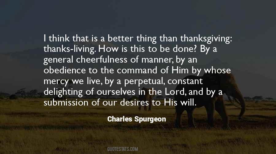 His Will Be Done Quotes #54946
