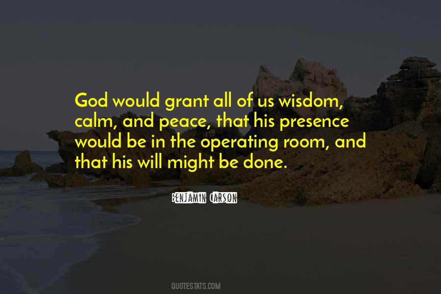His Will Be Done Quotes #636009