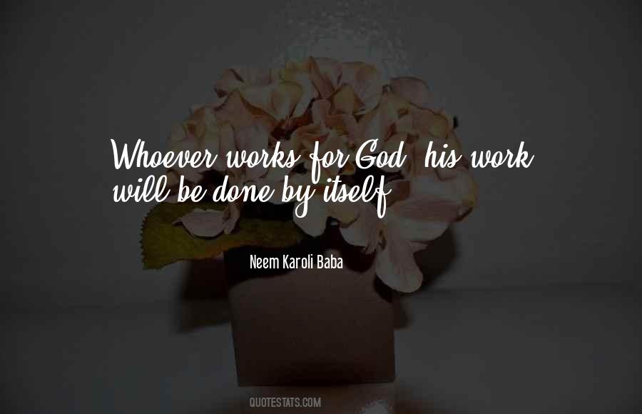 His Will Be Done Quotes #88016