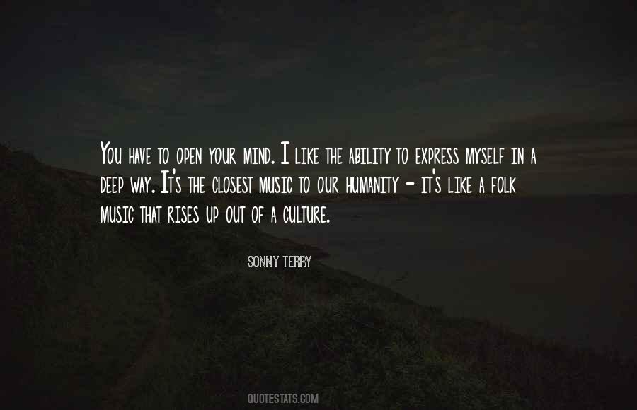 Deep Humanity Quotes #1044717