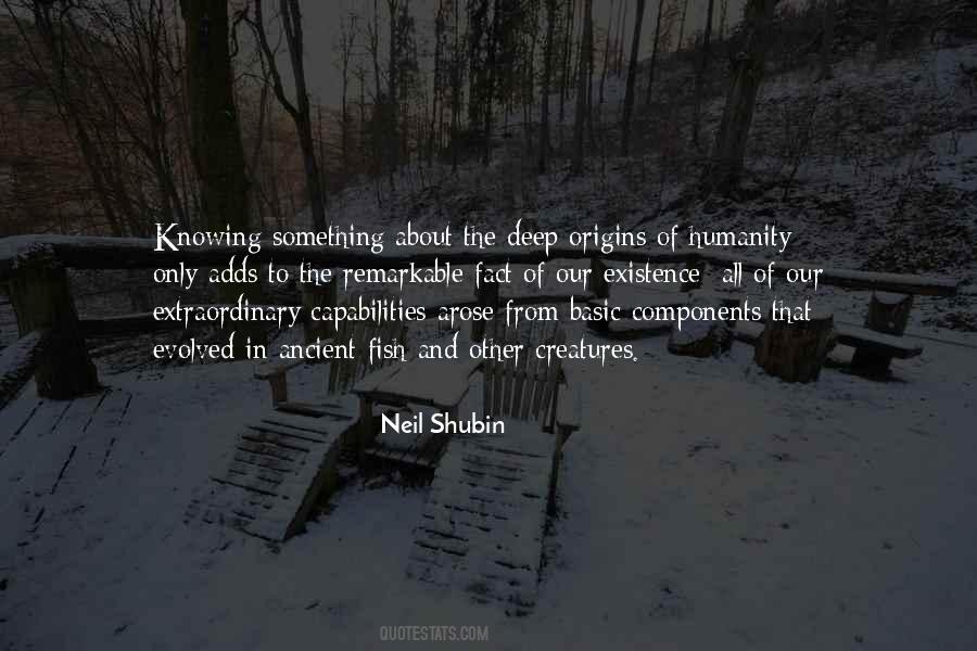 Deep Humanity Quotes #1354641