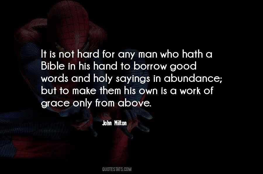 Words Of Grace Quotes #914506